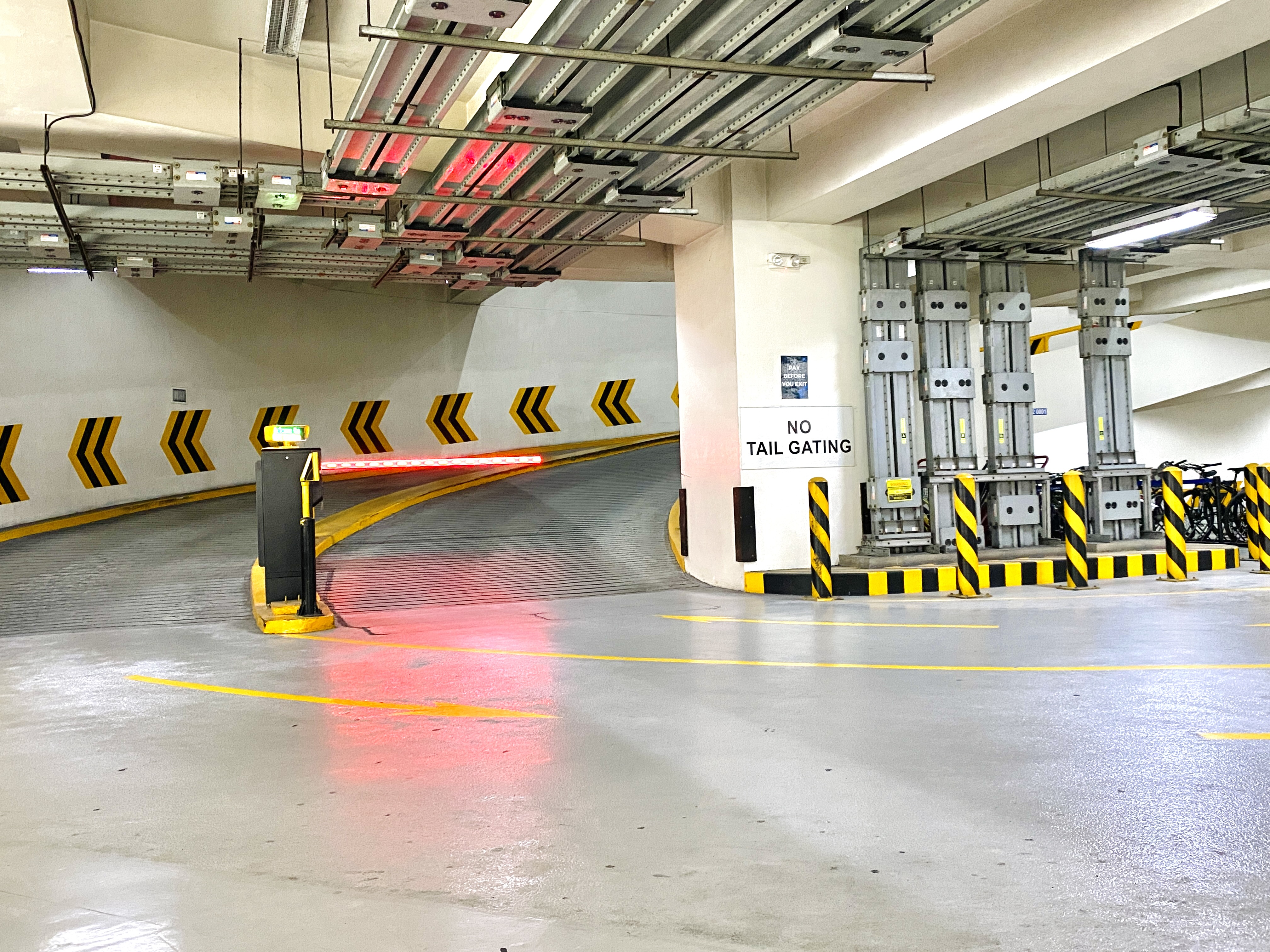 545 PARKING SLOTS | 6 PODIUM FLOORS + 3 BASEMENT OF PARKING AREA